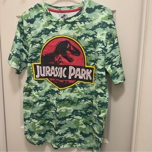Brand new never worn Jurassic Park Green Camouflage Kids T-Shirt